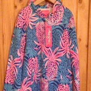 Lilly Pulitzer Little Skipper Ruffle dress size Large NWT